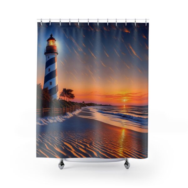 Sunrise Bohemian at St. Augustine Lighthouse Shower Curtain