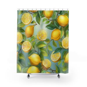 Sun-Kissed Lemons Shower Curtain