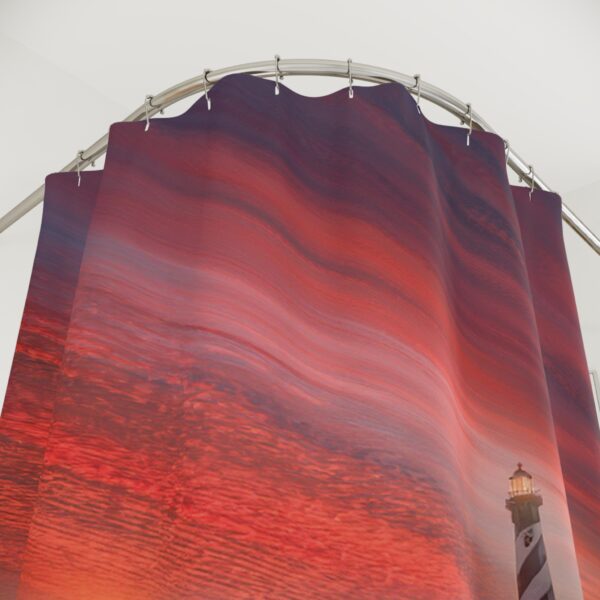 Sunset at Cape Hatteras Shower Curtain Bohemian - Image 2