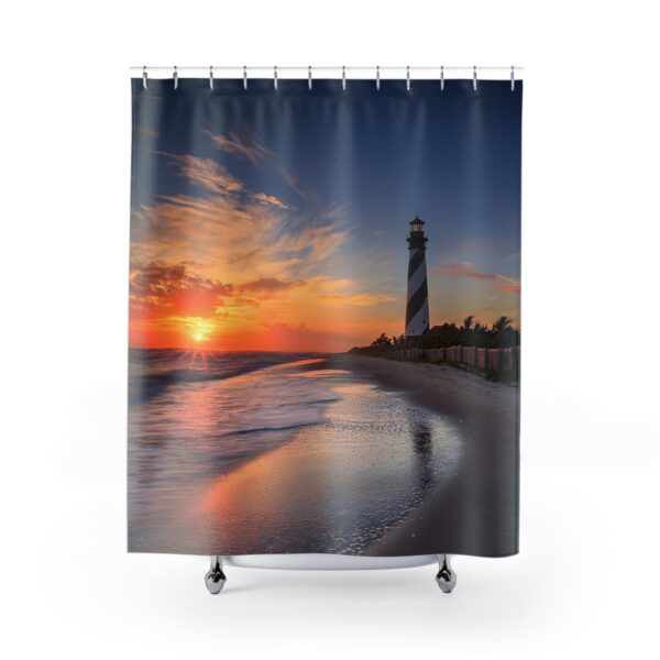 Sunset at St. Augustine Lighthouse Shower Curtain