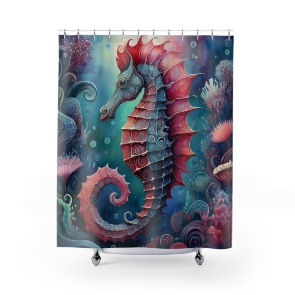 Mystical Seahorse Shower Curtain